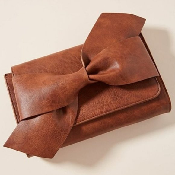 Anthropologie Handbags - Anthropologie Bella Bow Clutch NWOT $58